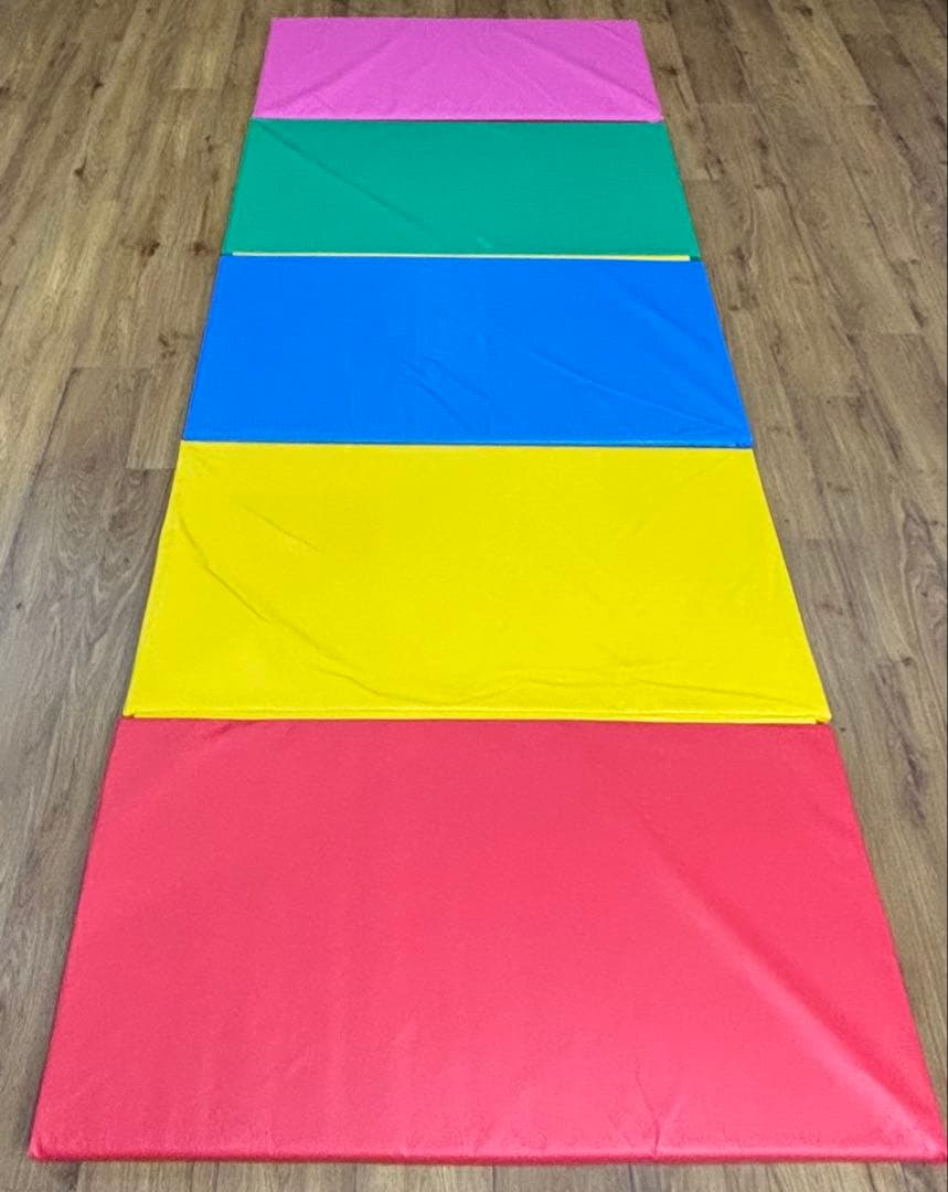 【体操教室使用】大型スポーツマット 300×120×5cm 厚手 防音対策 防水