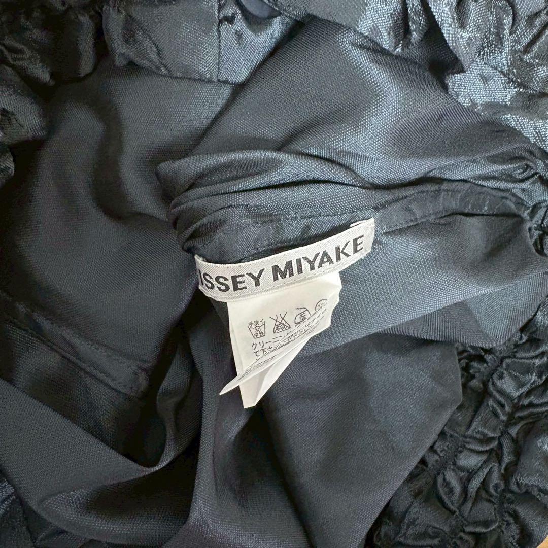 【美品】ISSEY MIYAKE 7分袖シャツ バルーンアーム 日本製
