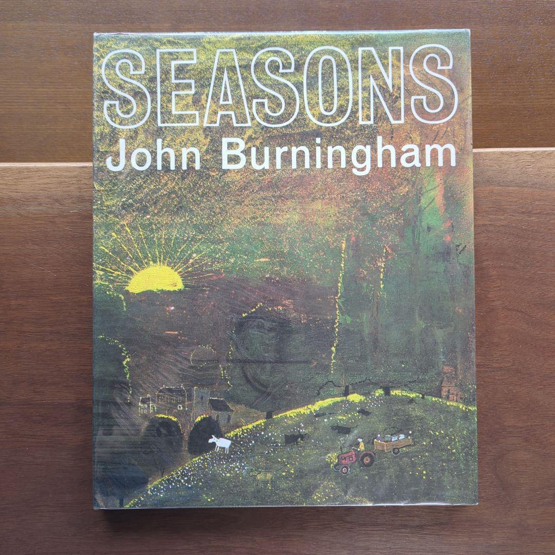 【ヴィンテージ本　大型本　希少本】SEASONS　Jhon Burningham