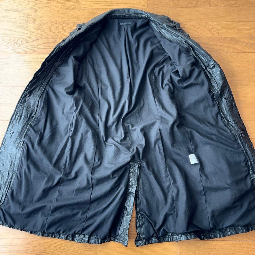 LUVA TRAM ラムレザーコート シワ加工 上野商会