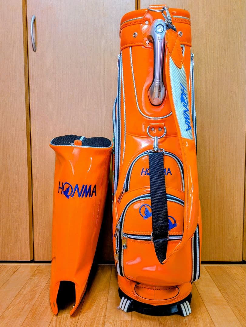 HONMA キャディバッグ オレンジ