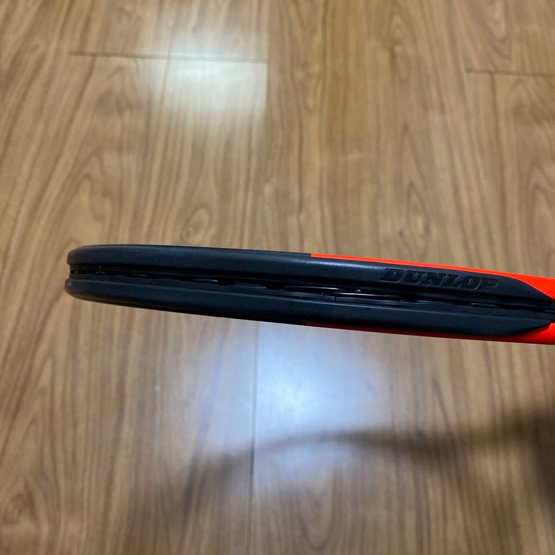 DUNLOP テニスラケット 赤 紫