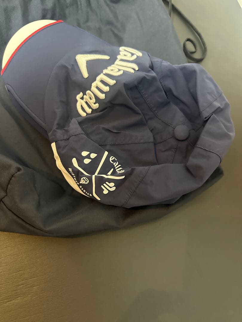 Callaway ネイビー レインウェア ジャンプスーツ
