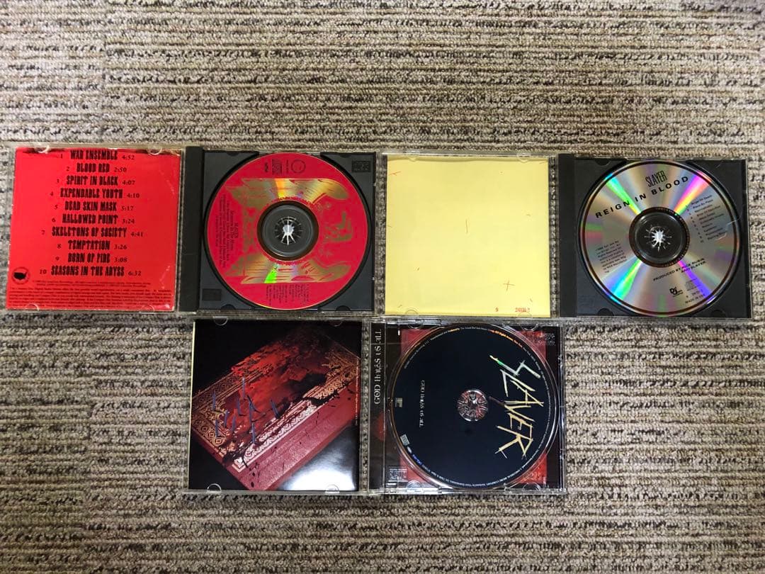 Slayer CD 9枚セット