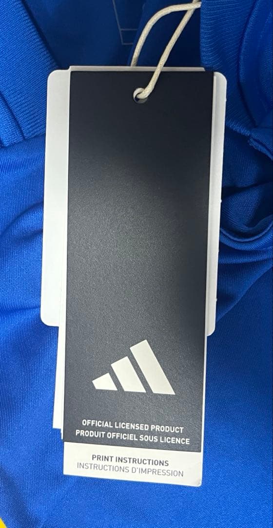 adidas リーズユナイテッド　サッカー　トレーニングシャツ　プラシャツ　新品
