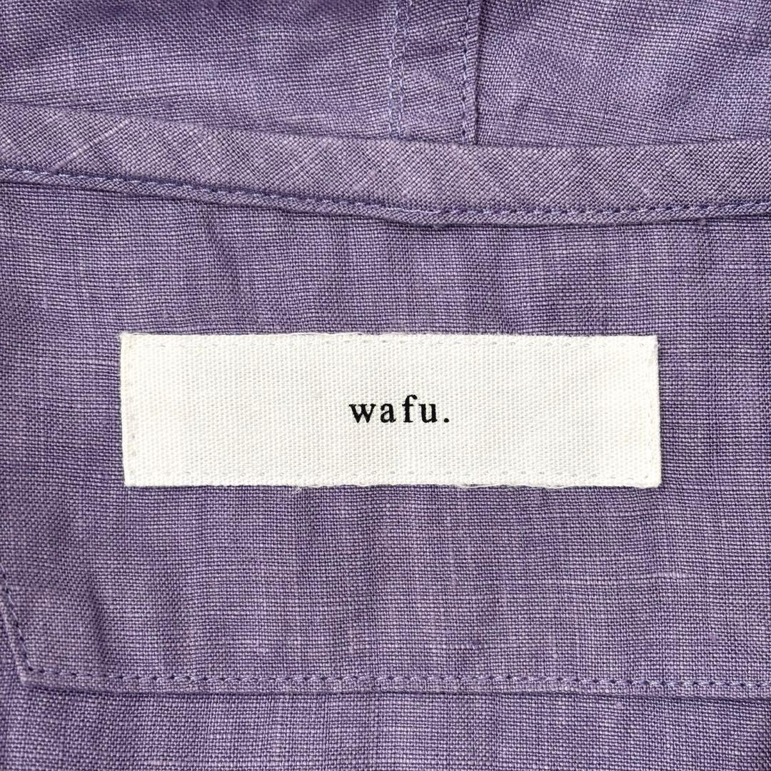 wafu. わふ リネンパーカーワンピース