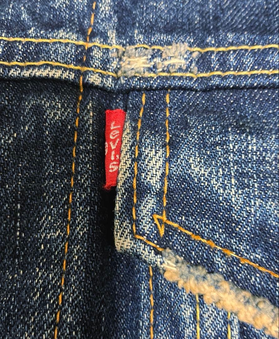Levi's インディゴデニムジャケット　70505 古着❣️ Ｌ　リーバイス