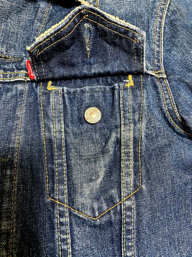 Levi's インディゴデニムジャケット　70505 古着❣️ Ｌ　リーバイス