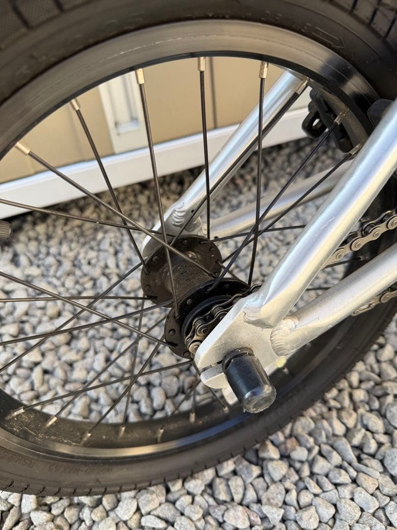 DURCUS ONE SOLO 16 POLISH BMXバイク シルバー