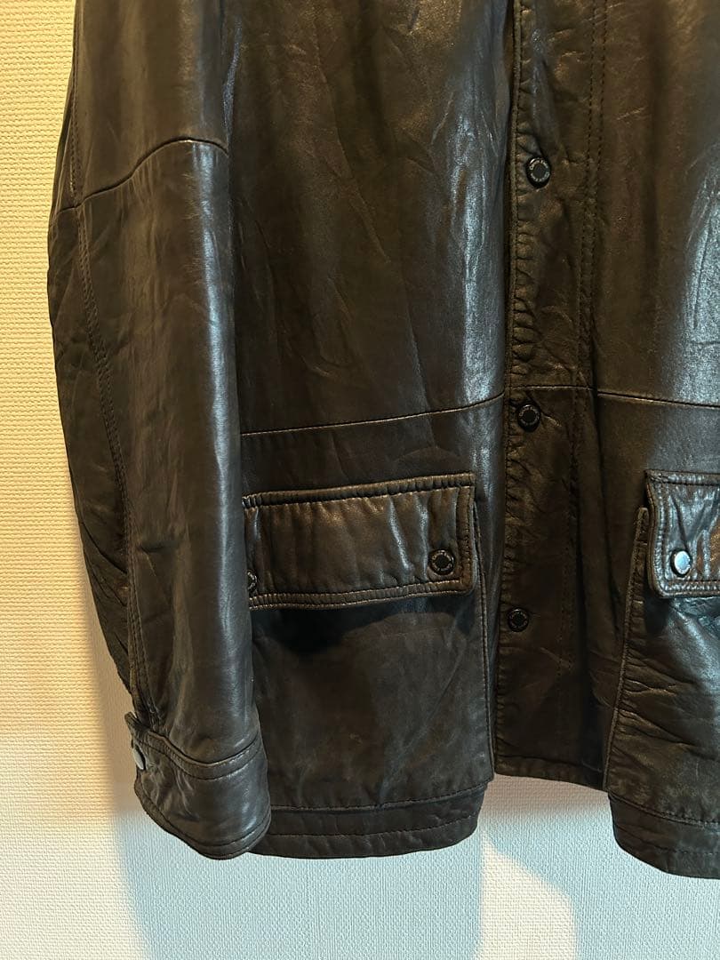 カルバンクライン   レザー ジャケット アウター 本革