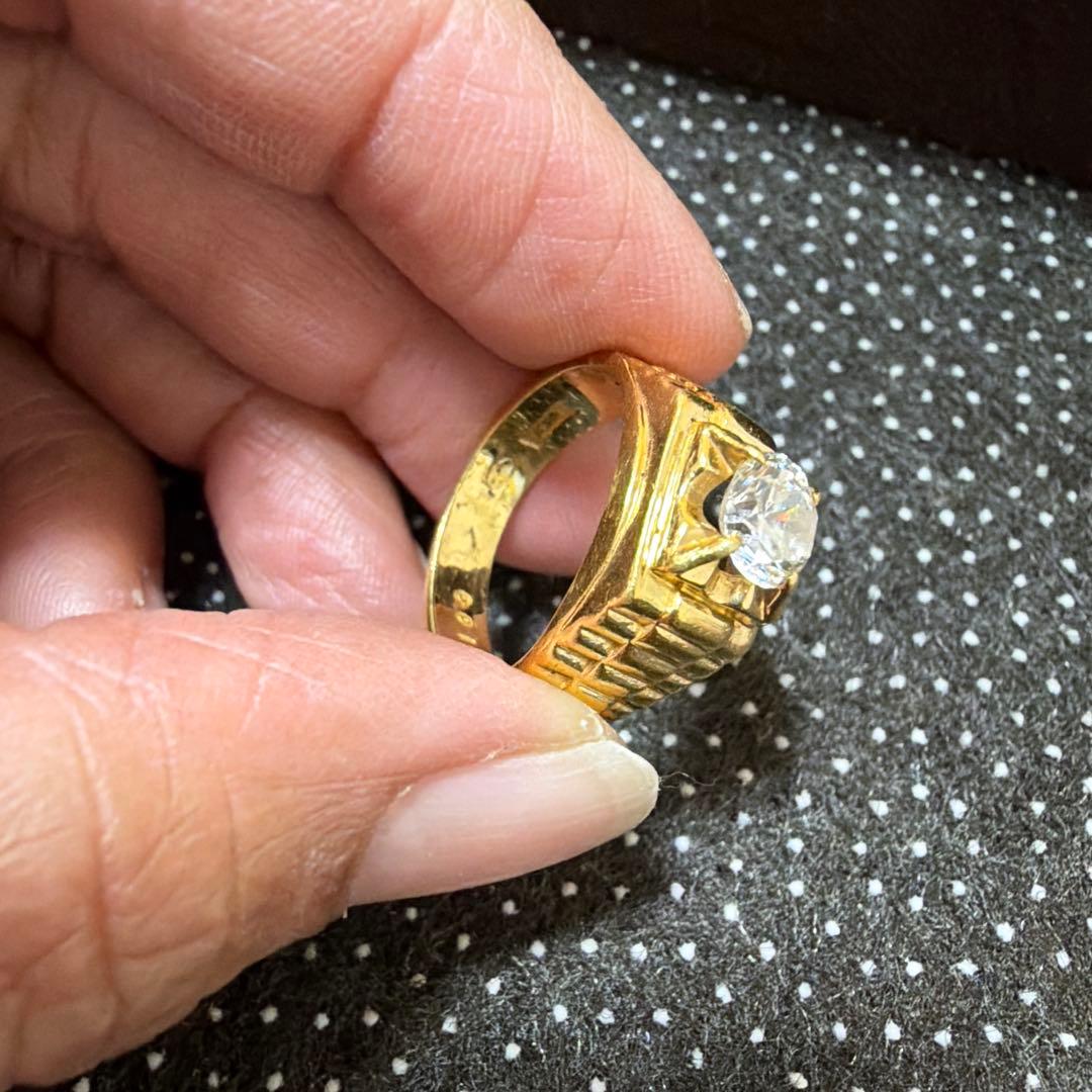 リンク　18 k GP1.00 刻印　あり