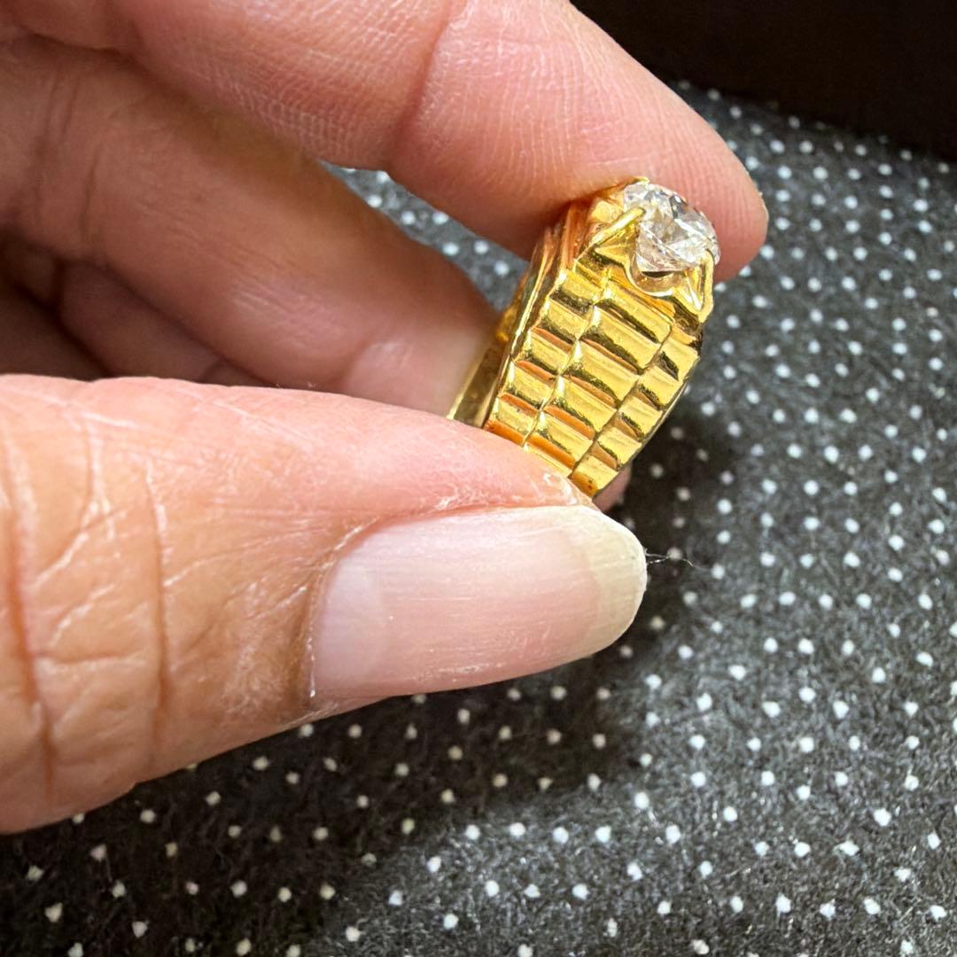 リンク　18 k GP1.00 刻印　あり