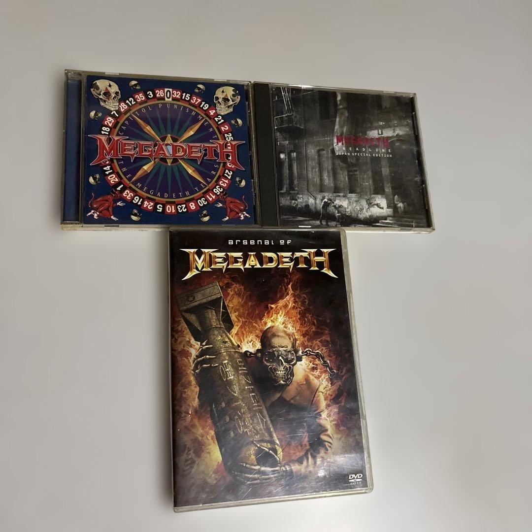 MEGADETH CD18枚＋DVD1枚 セット