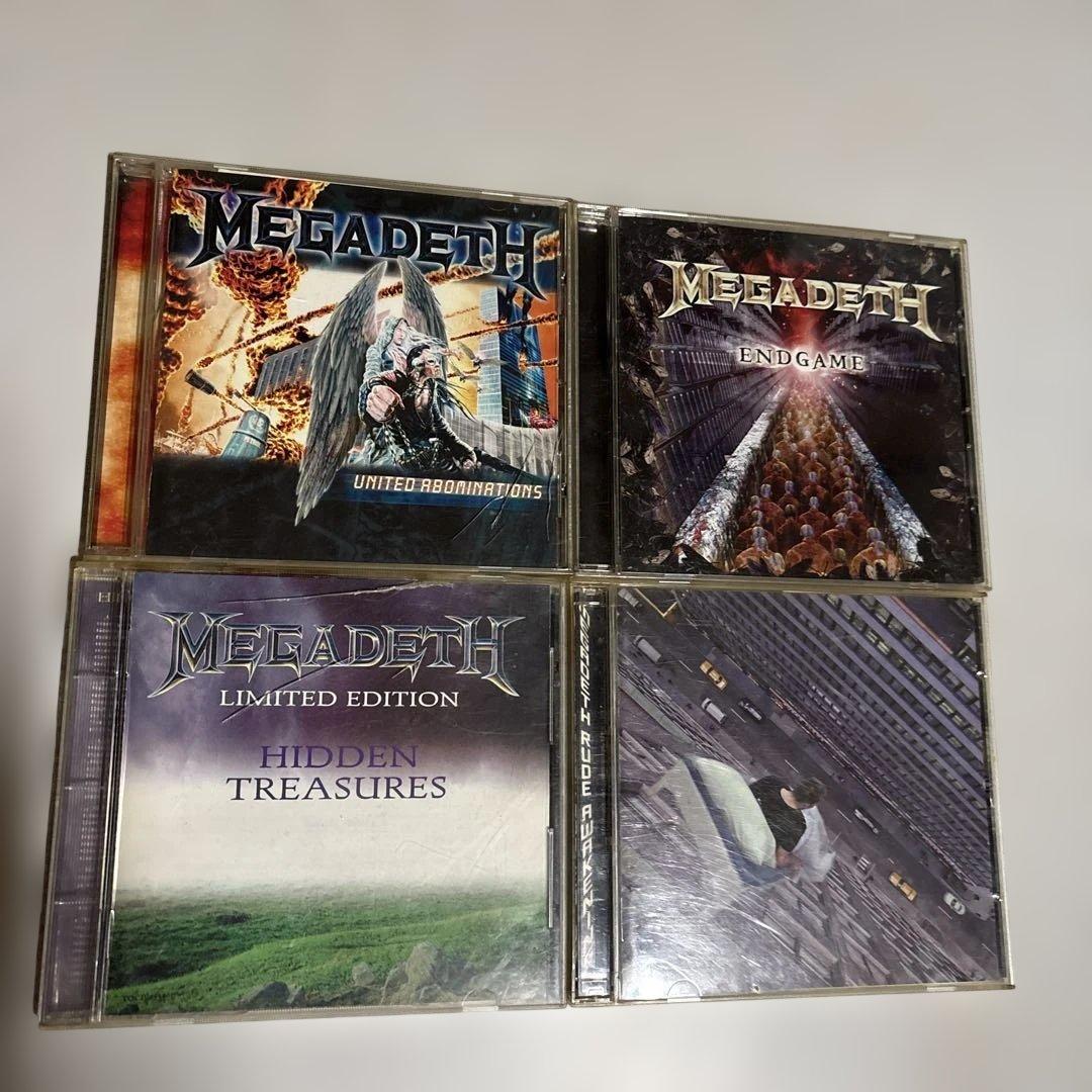 MEGADETH CD18枚＋DVD1枚 セット