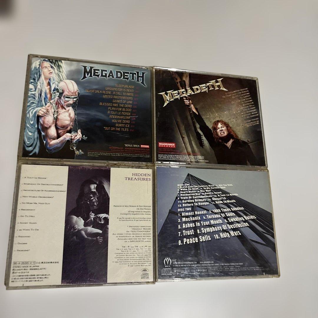 MEGADETH CD18枚＋DVD1枚 セット