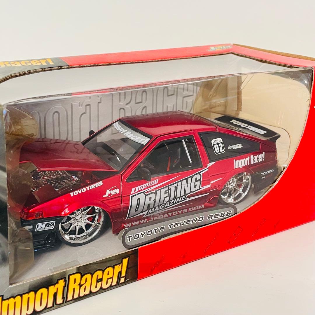 ミニカー Import Racer 1/24 Toyota Trueno AE86