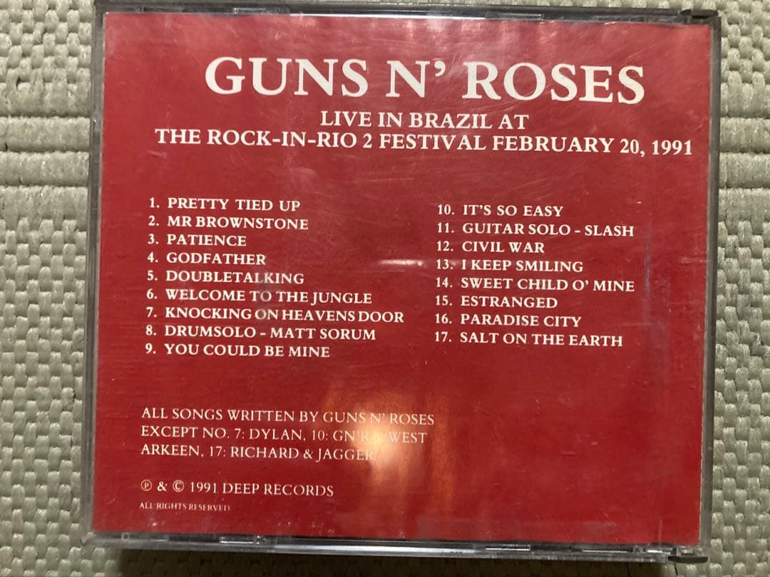 Guns N' Roses（ガンズアンドローゼズ）CD8枚