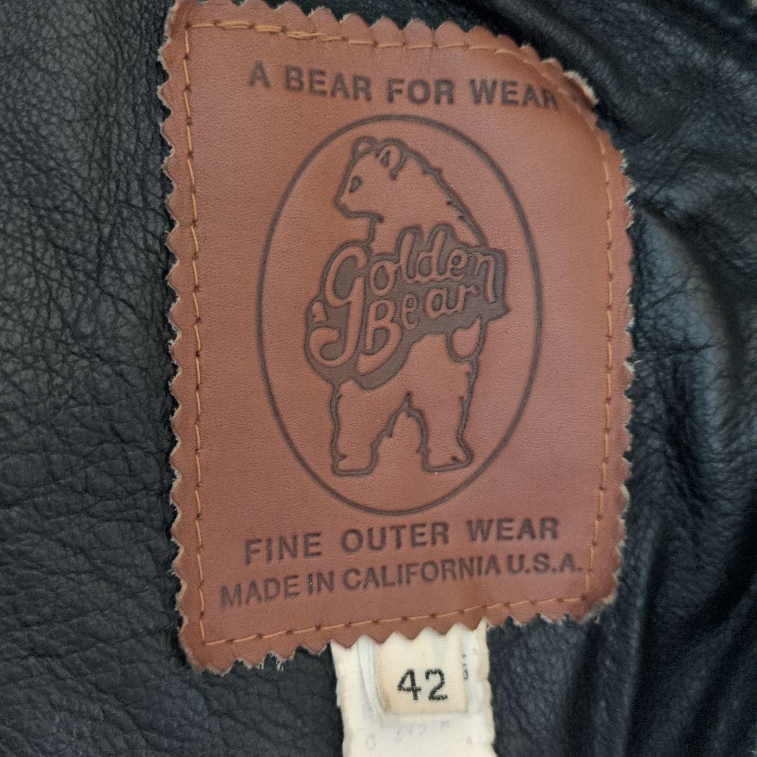 Golden Bear フライトレザージャケット B-9