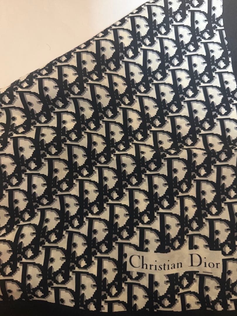 Christian Diorロゴスカーフ