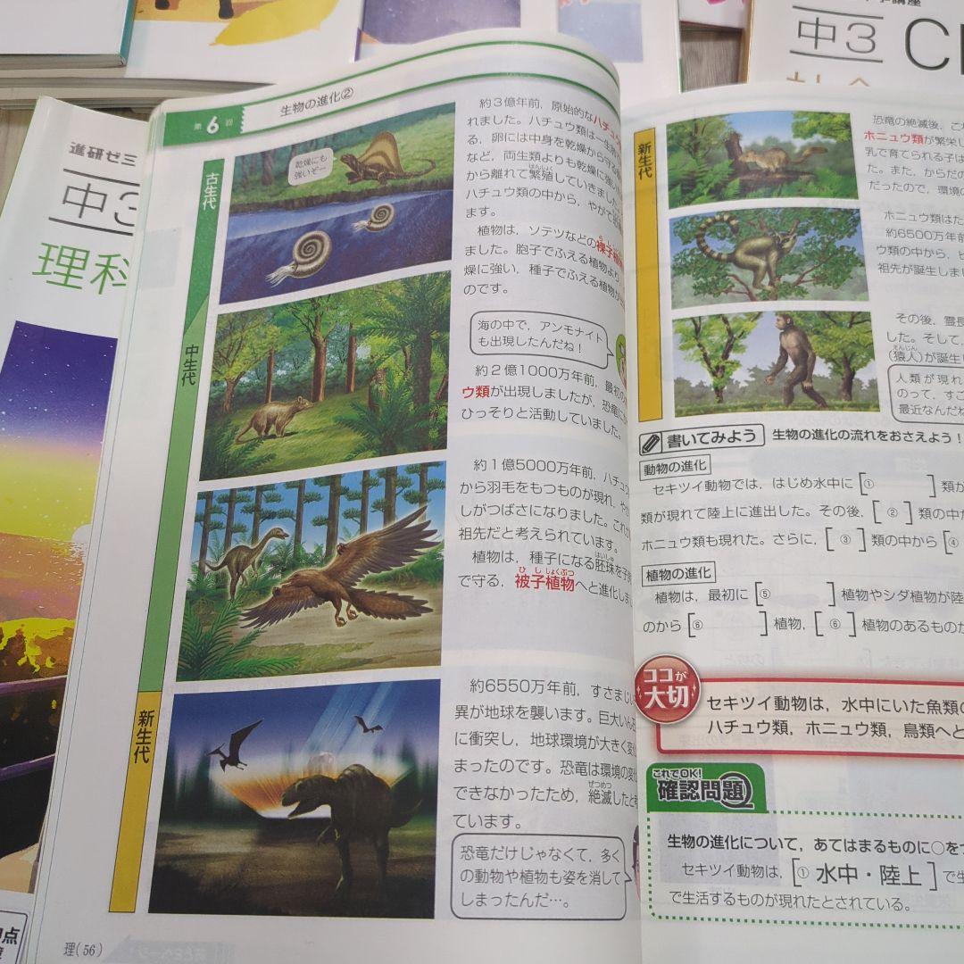 進研ゼミ中学講座　中3 Challenge　高校入試　受験対策　2025春受験