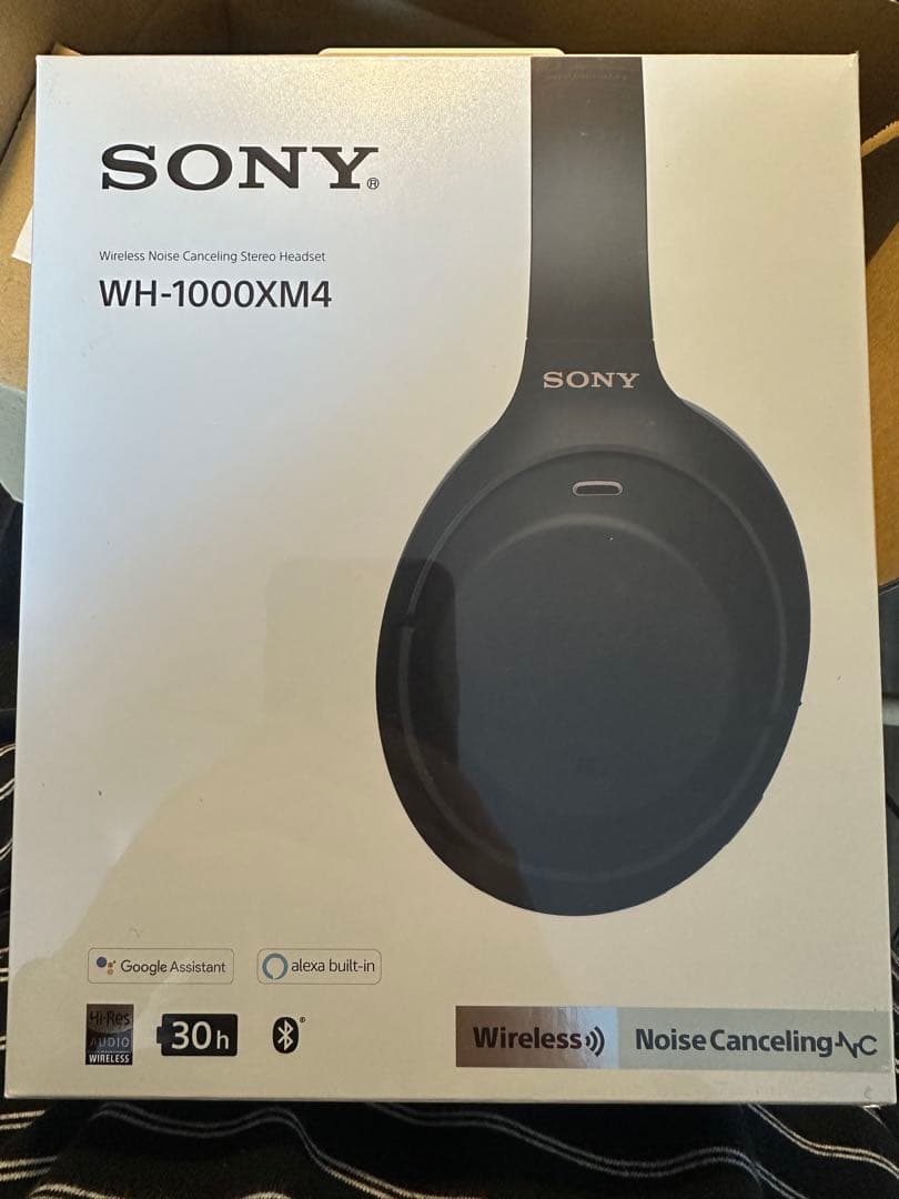 ソニー ワイヤレスノイズキャンセリングヘッドホン WH-1000XM4