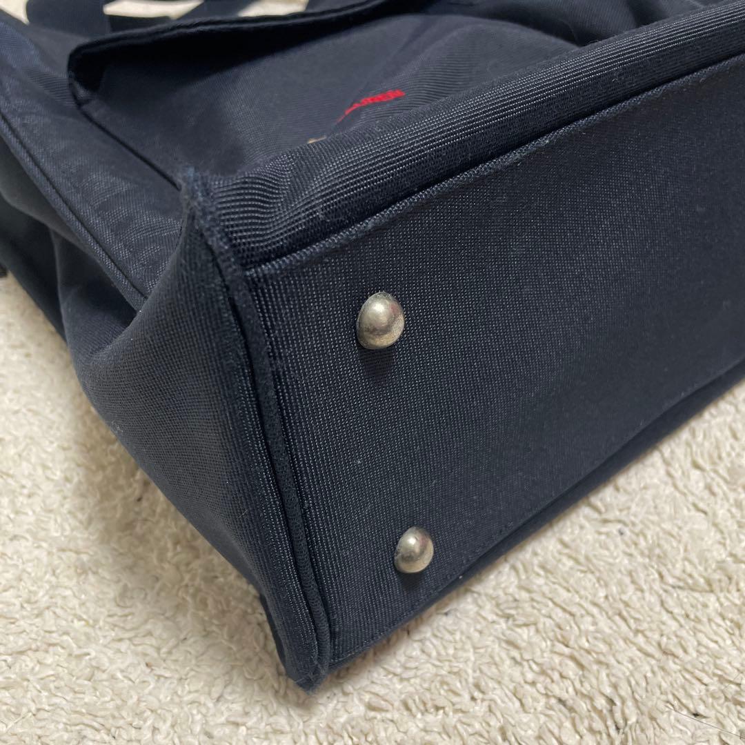 希少 Ralph Lauren トートバッグ ブラック ポロベア 刺繍