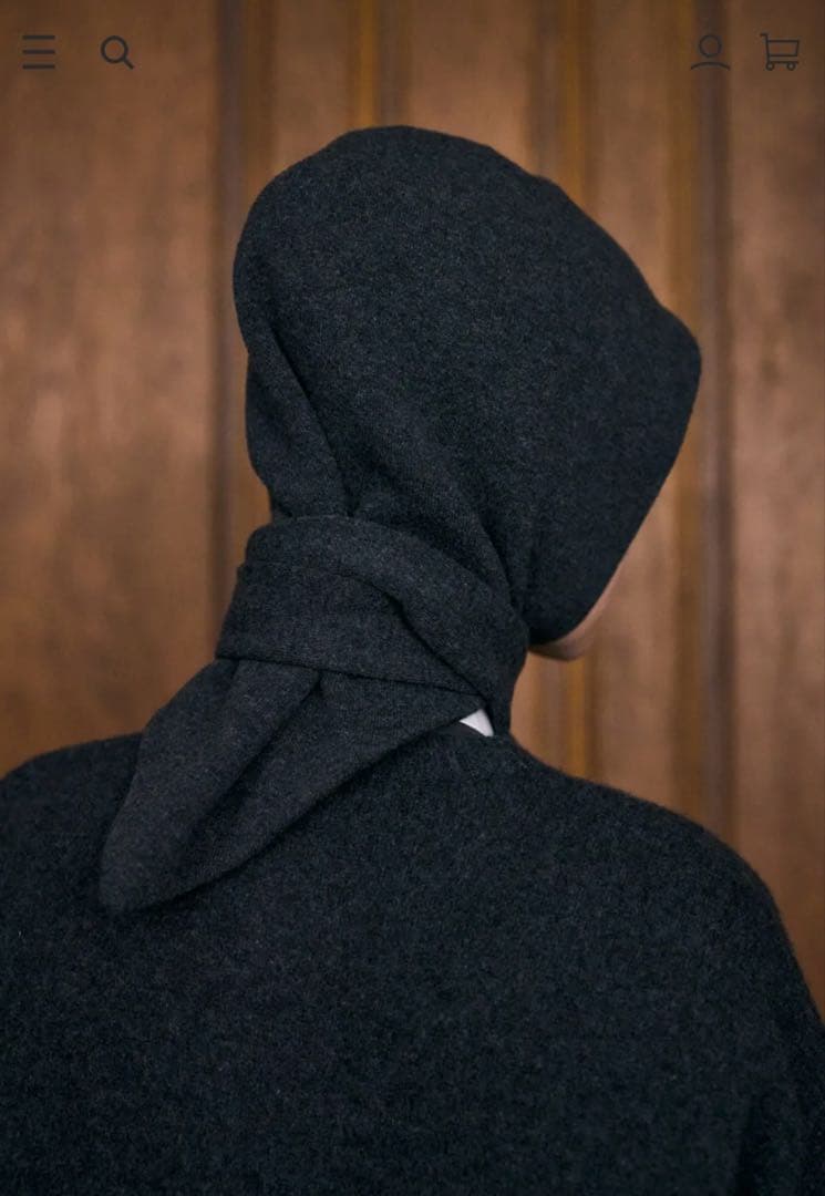 【新品未使用】ENFOLD HOODIE MUFFLER