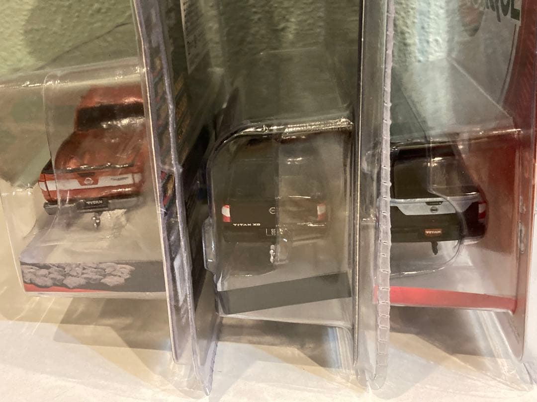 GREENLIGHT NISSAN TITAN 日産 タイタン 3台 セット