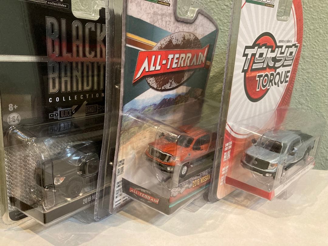 GREENLIGHT NISSAN TITAN 日産 タイタン 3台 セット