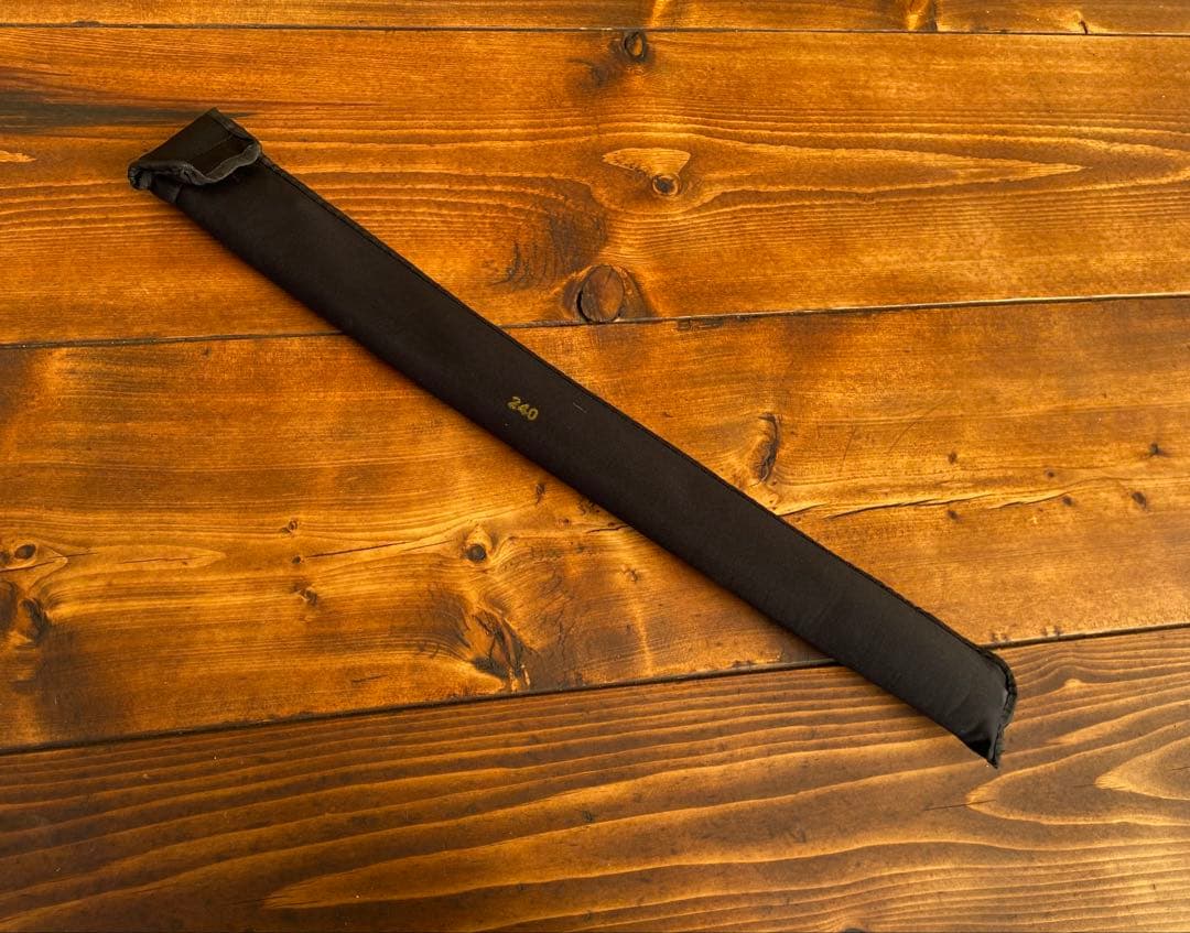 8ft 240cm スピニングロッド　テレスコロッド　シーバス　エギング　グレー
