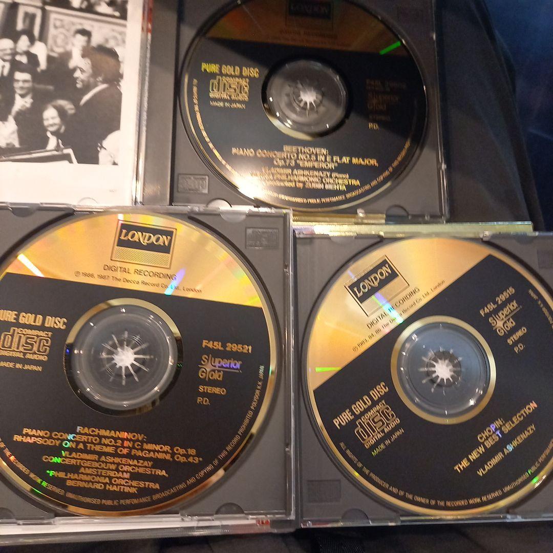ゴールドCD アシュケナージ　ベートーヴェン、ショパン、ラフマニノフ
