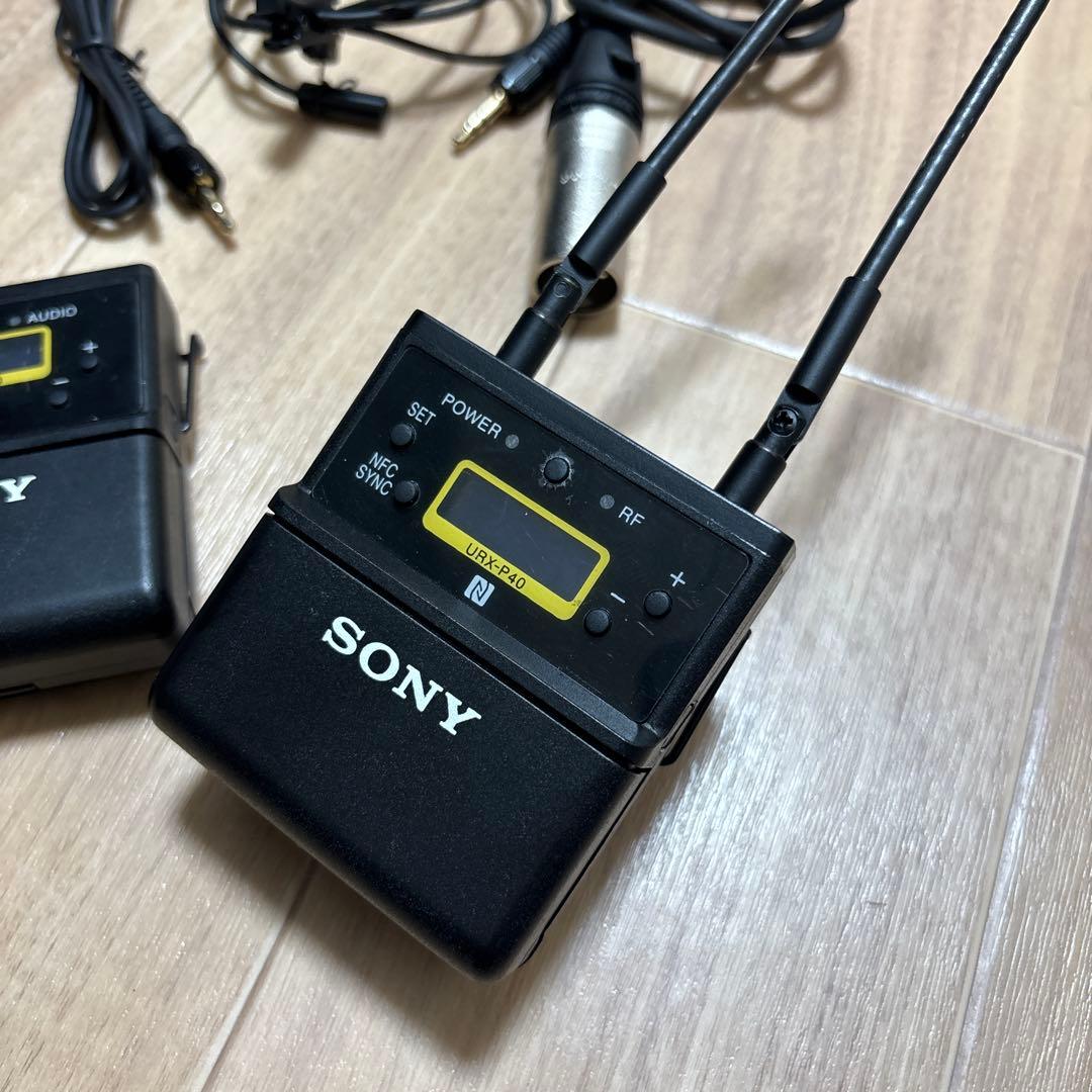SONY ワイヤレスシステム UWP-D21（UTX-B40+URX-P40）