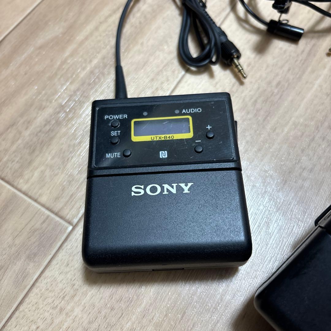 SONY ワイヤレスシステム UWP-D21（UTX-B40+URX-P40）