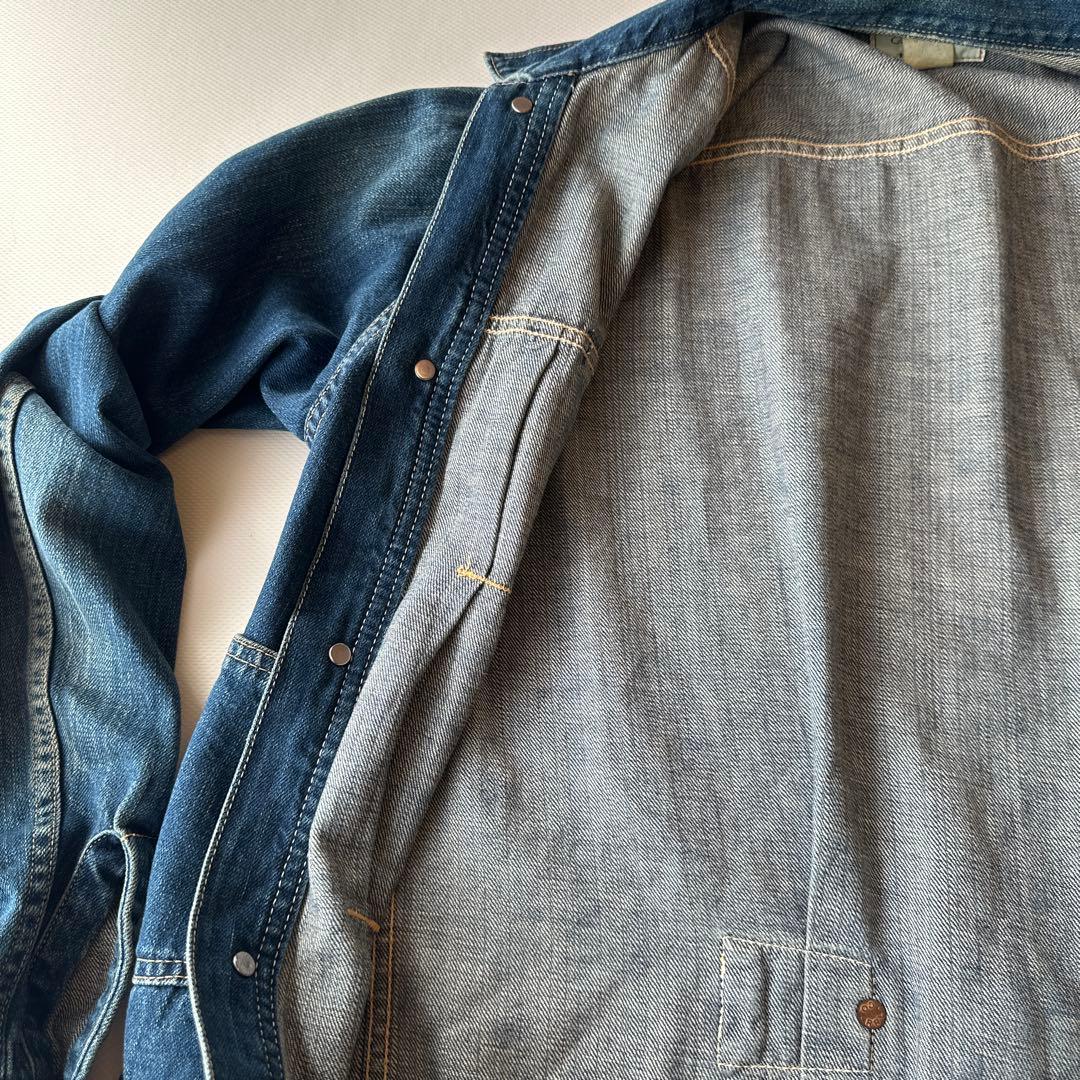 RRL デニムジャケット 古着 シンチバック付 ダブルアールエルラルフローレン
