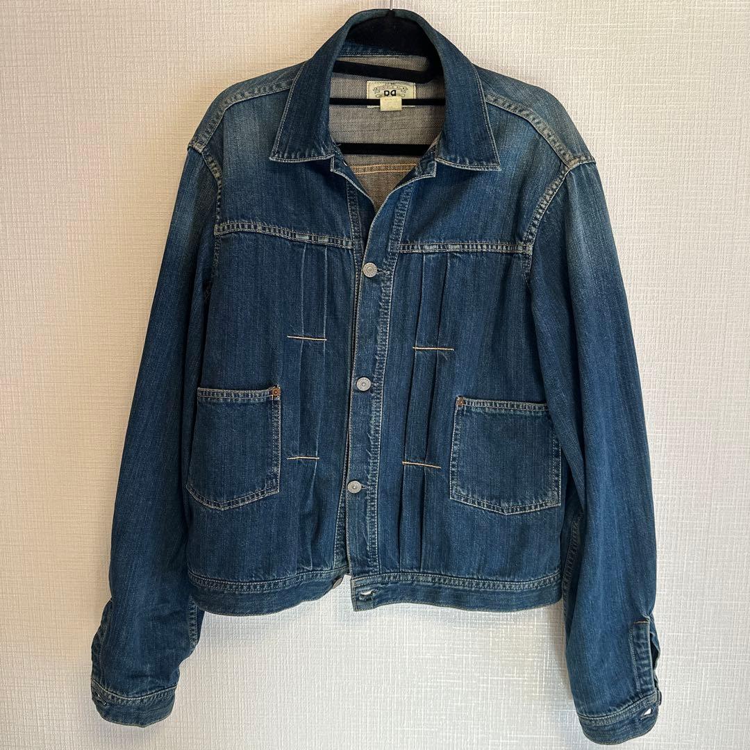 RRL デニムジャケット 古着 シンチバック付 ダブルアールエルラルフローレン