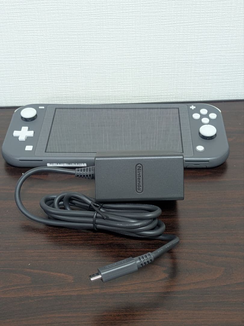 【極美品・動作確認済】Nintendo Switch Lite グレー純正充電器