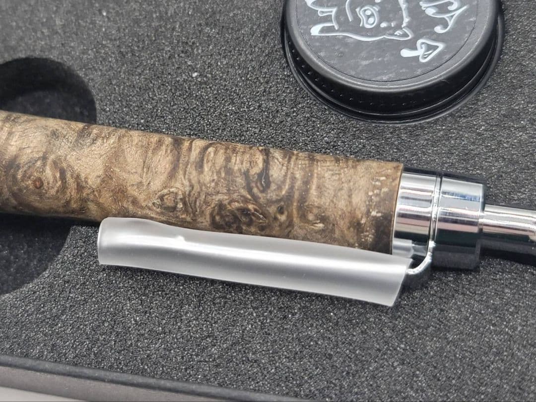 新品　こぶた工房　極上花梨瘤　青瘤　シャープペンシル0.5