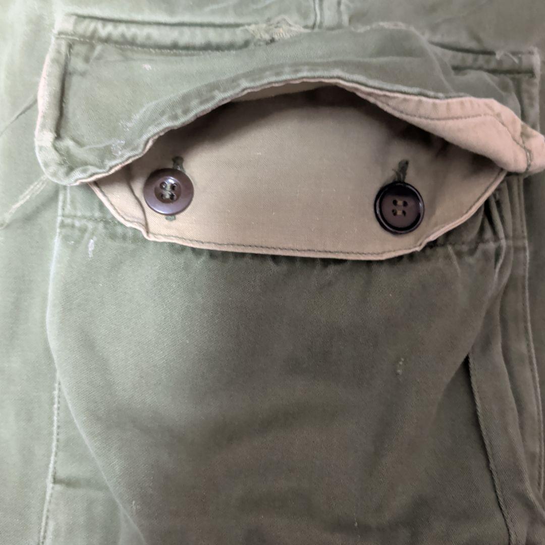 フランス軍 M-64 カーゴパンツ 84M 実物 ヴィンテージ ミリタリー