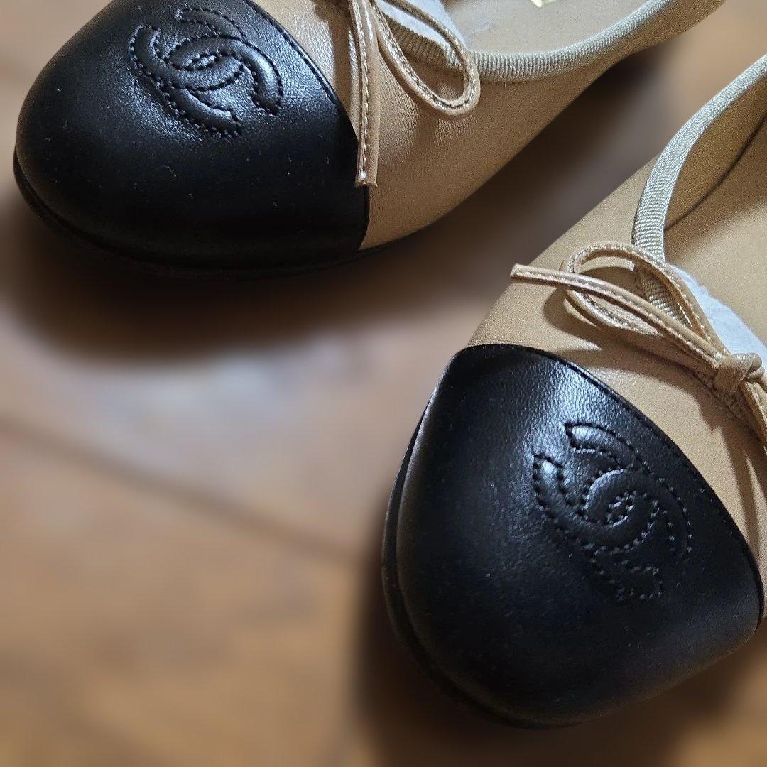 CHANEL　バレリーナ　ベージュ