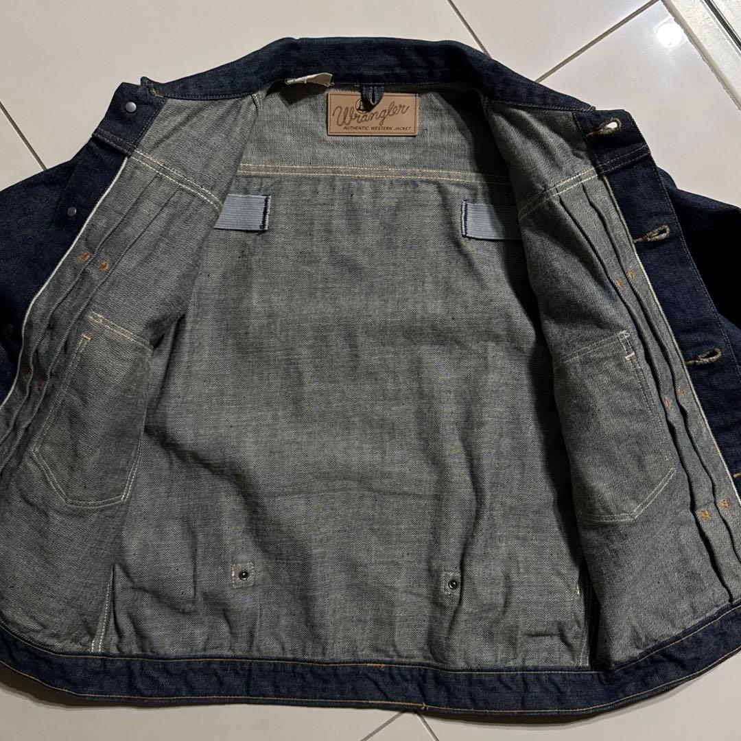状態◎ 111MJ Wrangler 1950sモデル デニムジャケット 38
