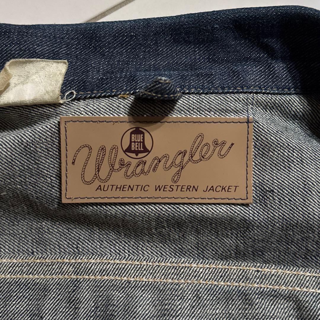 状態◎ 111MJ Wrangler 1950sモデル デニムジャケット 38