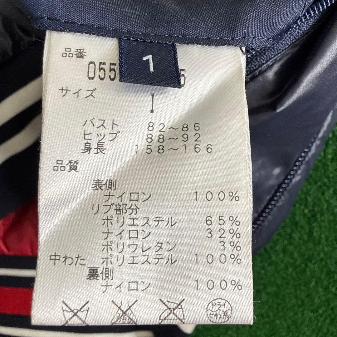 パーリーゲイツ 4Way スニード ネイビー 赤 リバーシブル 中綿　サイズ1