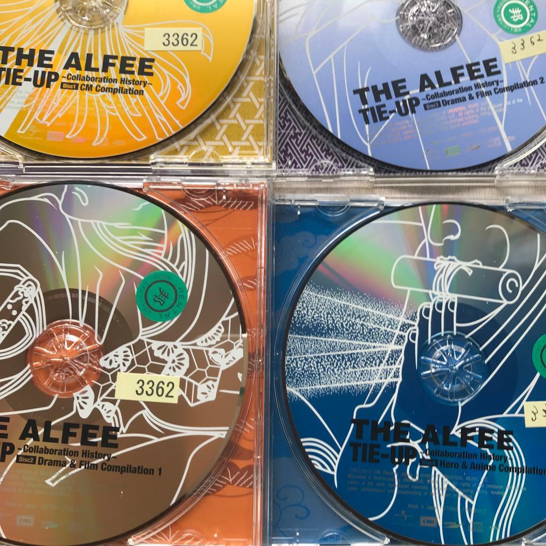 ALFEE アルフィー TIEーUP 7枚組 BOX レンタル落ち