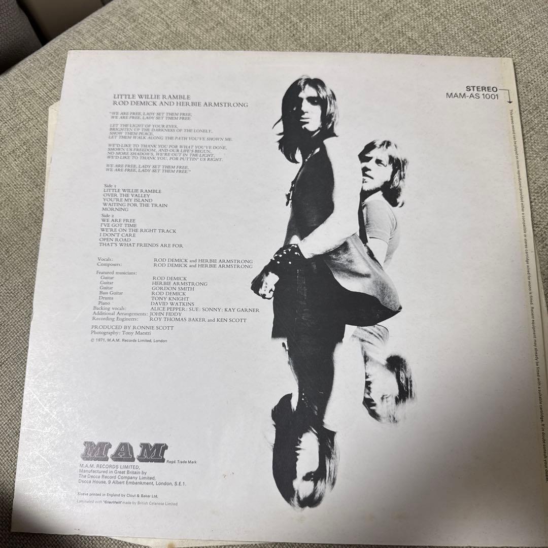 Rod Demick & Herbie Armstrong UK盤