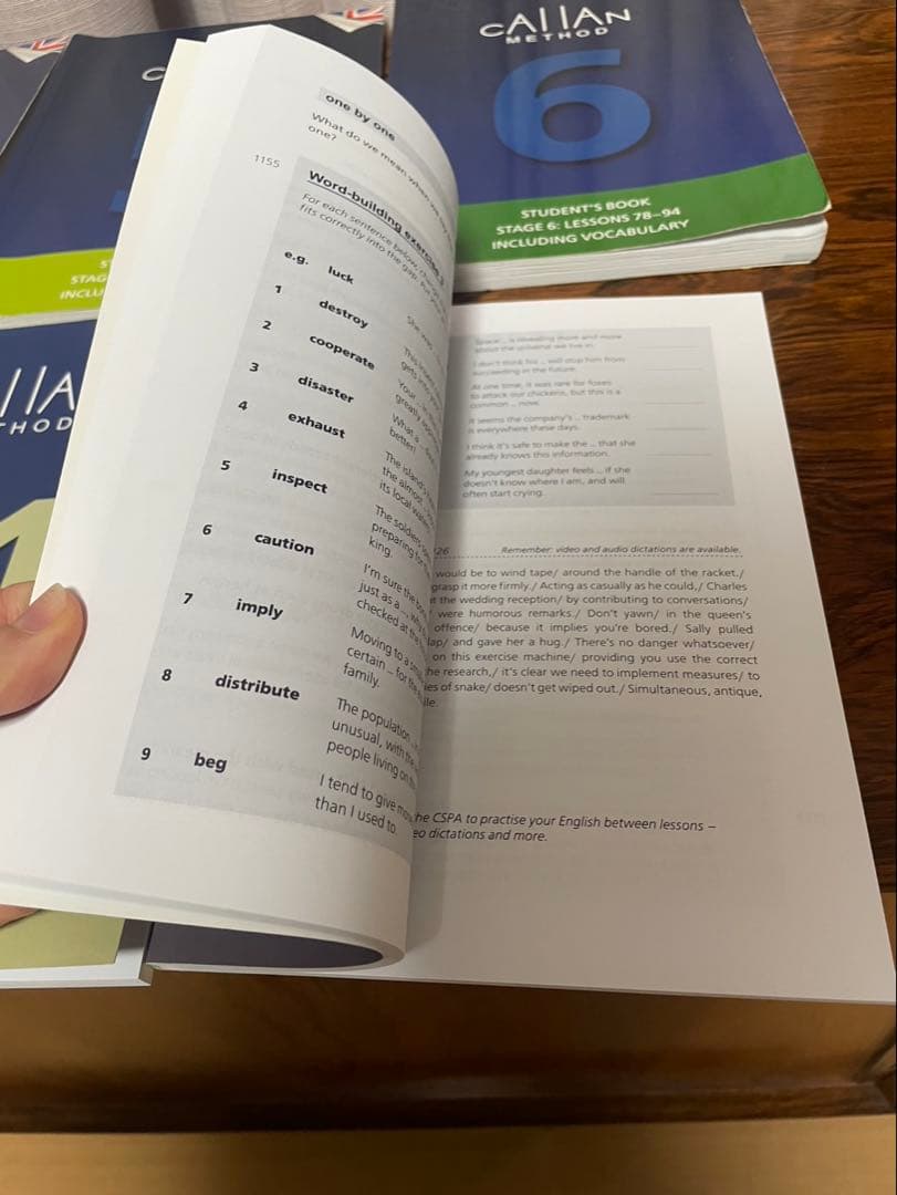 語学・辞書・学習参考書 Callan Method Student's Books 1-12