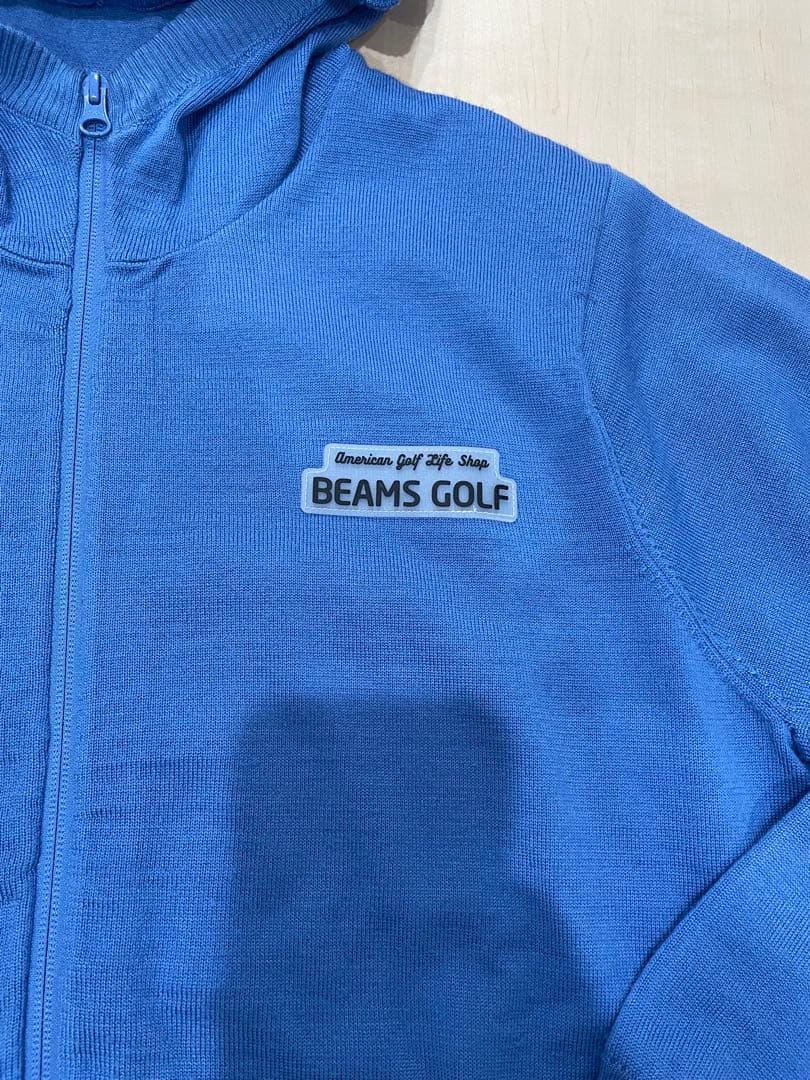 BEAMS GOLF ORANGE LABEL ニット ブルゾンパーカー