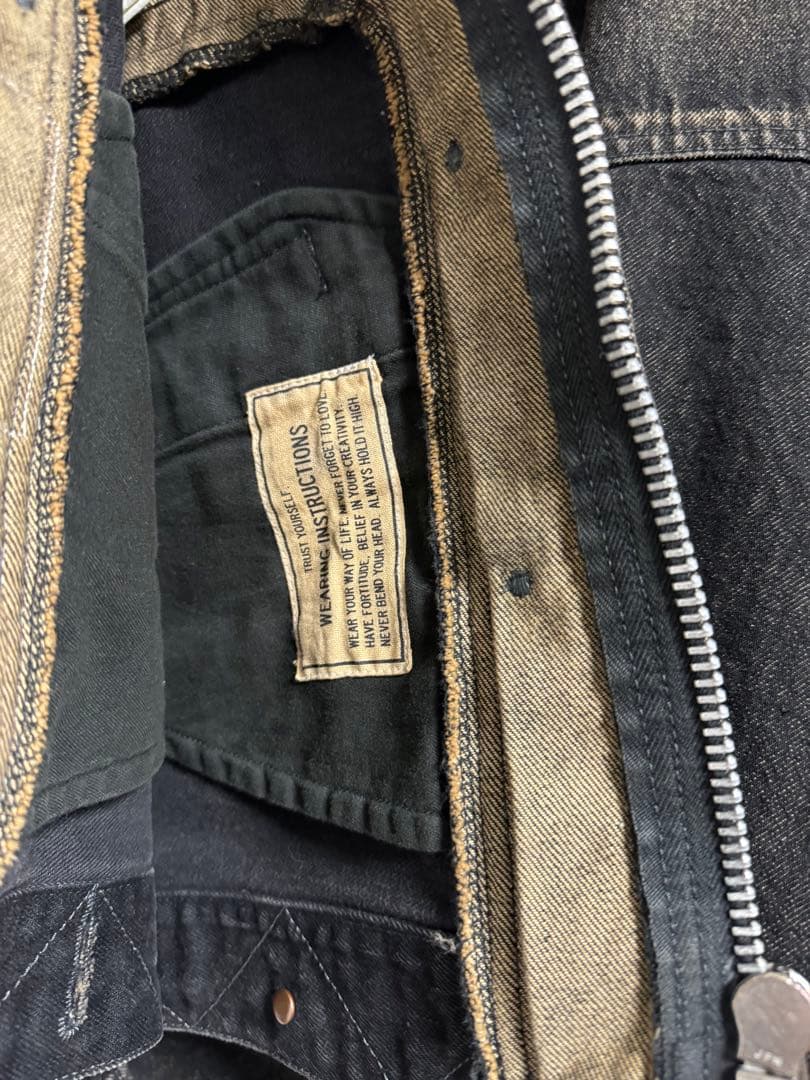 maison mihara yasuhiro デニムジャケット