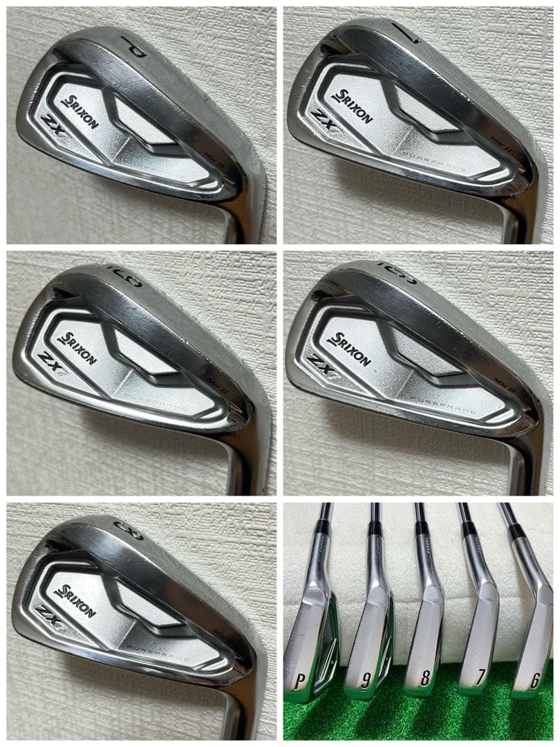 SRIXON スリクソン ZX7 mk2 アイアン 5本 モーダス125S