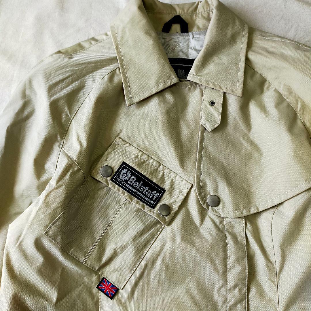 yocchi　古着　belstaff　ナイロンジャケット　ダブルライダース