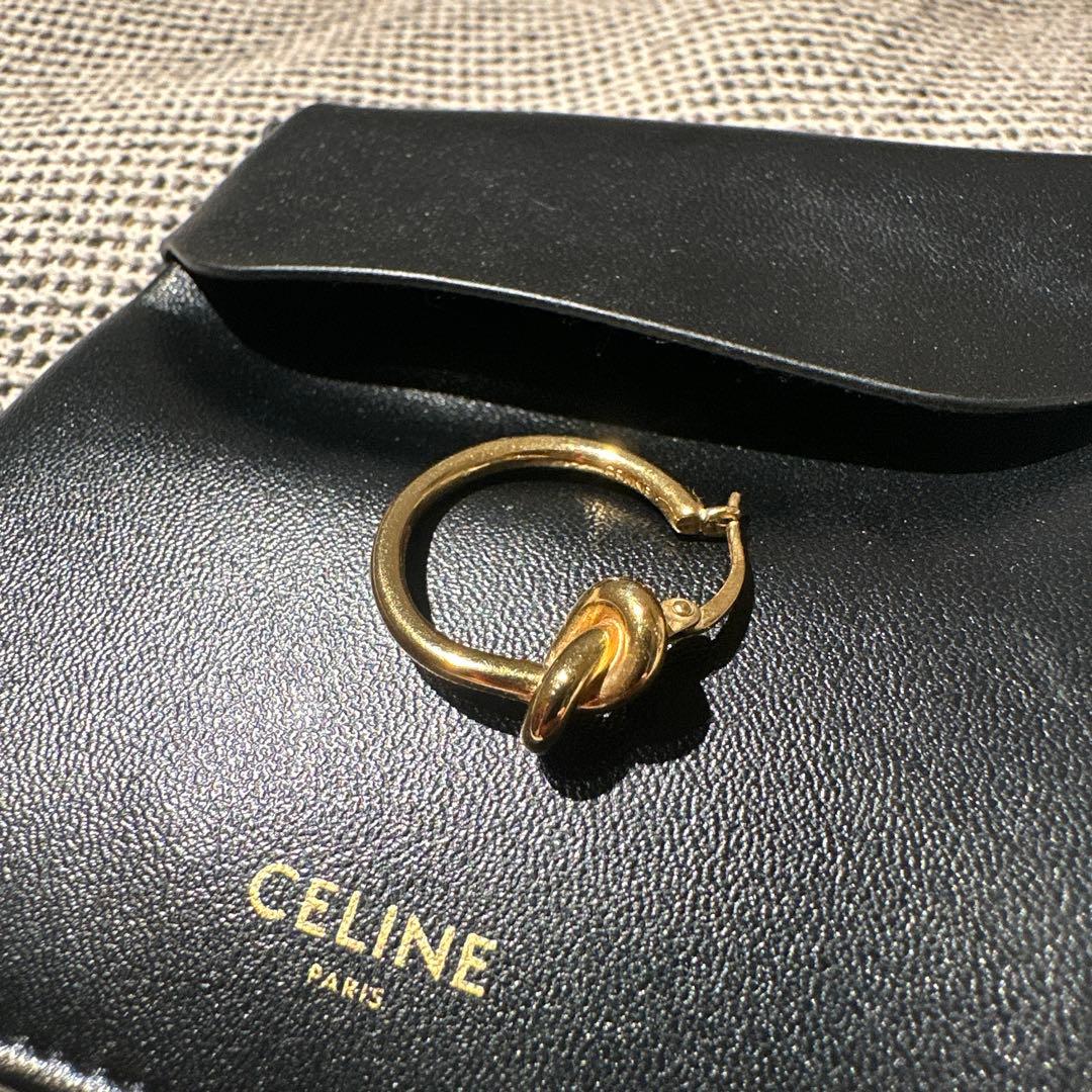 【正規品】CELINE フープピアス